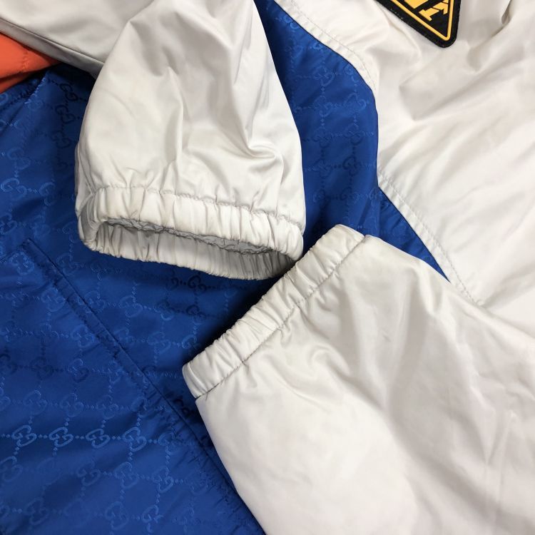 Gucci Gucci Colorblocked GG Light Jacket Size XL Size US XL / EU 56 / 4 - 9 Thumbnail