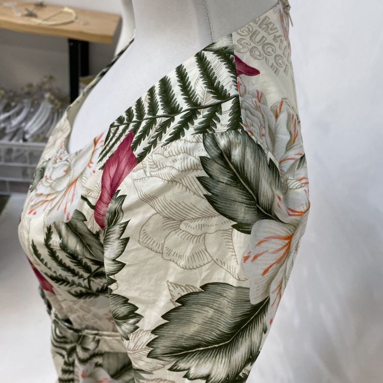 Gucci Gucci Floral Print Belted Dress Size 36 Size XS / US 0-2 / IT 36-38 - 7 Thumbnail
