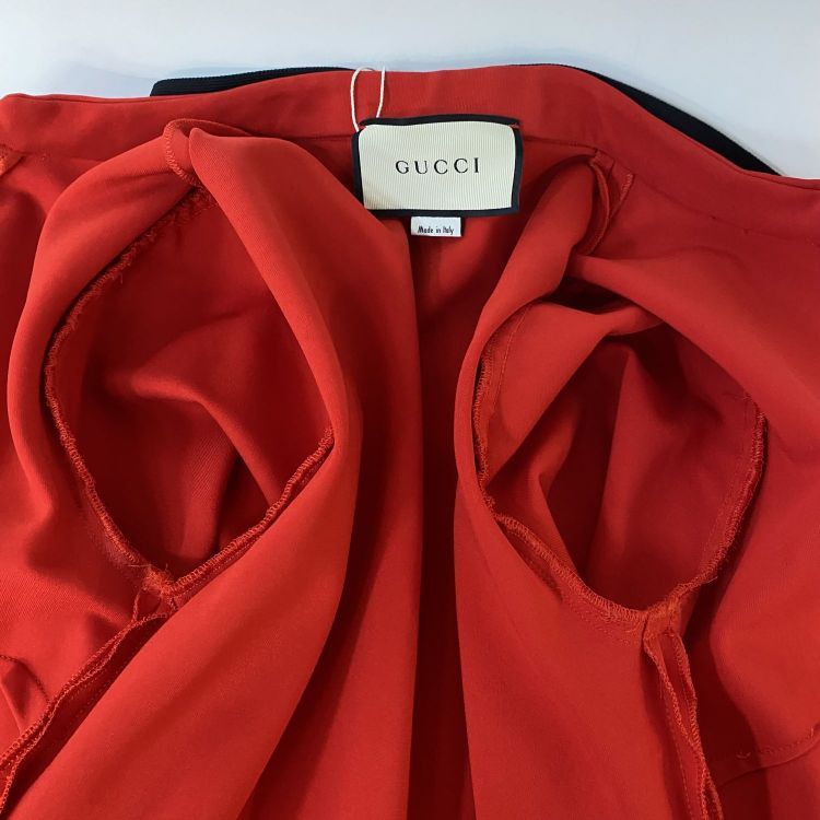 Gucci Gucci Ruffle Bow Zip Jacket Size M Size M / US 6-8 / IT 42-44 - 10 Thumbnail