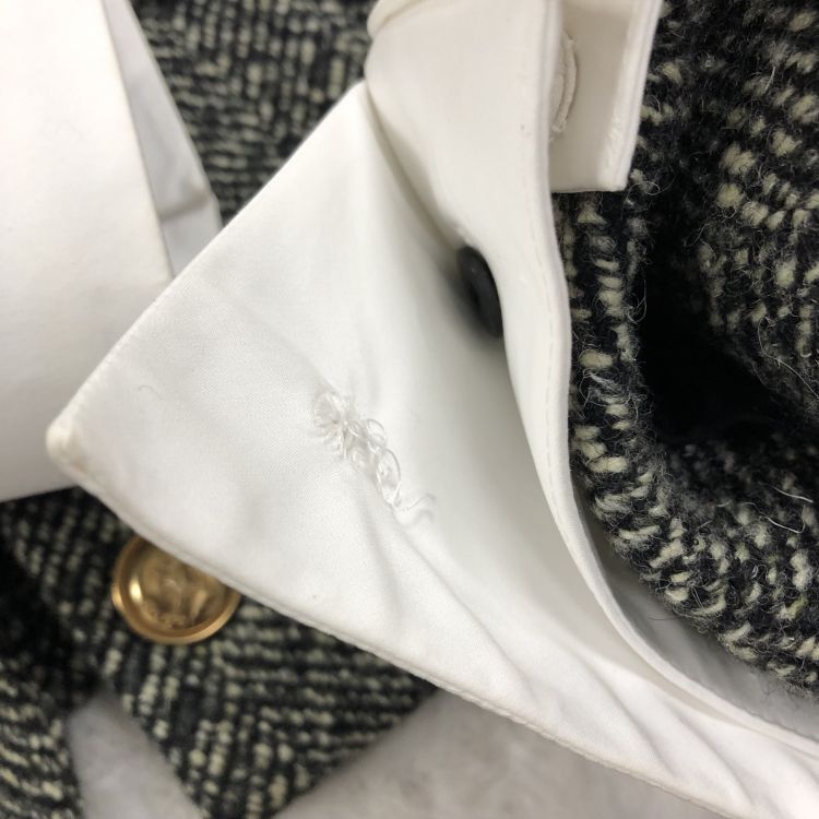 Gucci Gucci Herringbone Velvet Collar Jacket Size 36 Size XS / US 0-2 / IT 36-38 - 8 Thumbnail