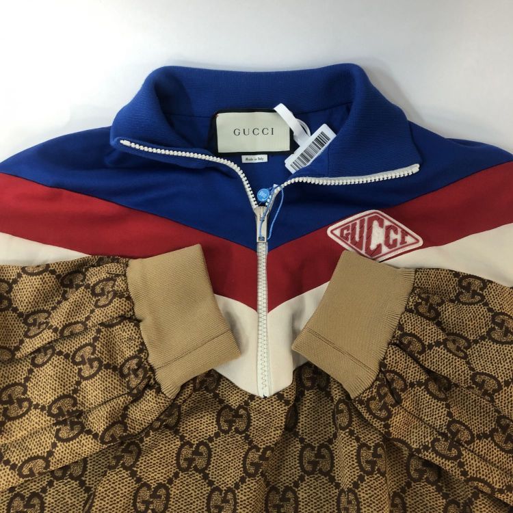 Gucci Gucci GG Monogram Zip Midi Dress Size M Size M / US 6-8 / IT 42-44 - 10 Thumbnail