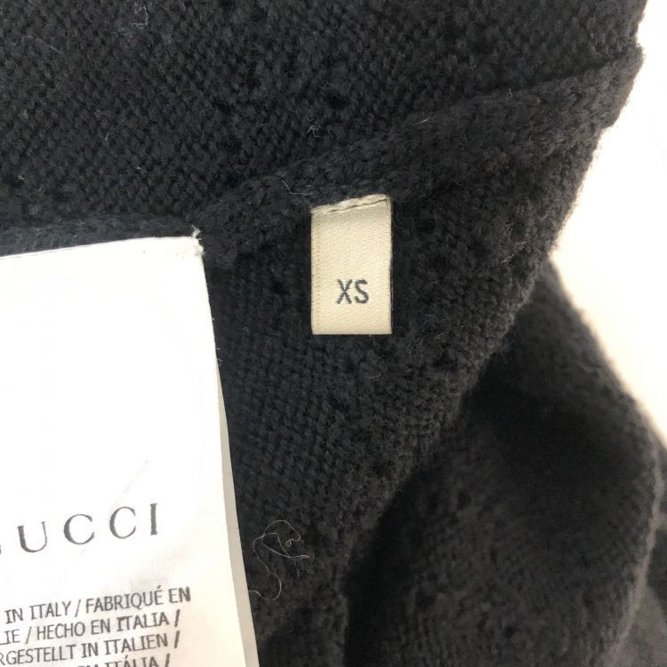 Gucci Gucci GG Knit Mini Dress with Sequin Collar XS Size XS / US 0-2 / IT 36-38 - 4 Thumbnail