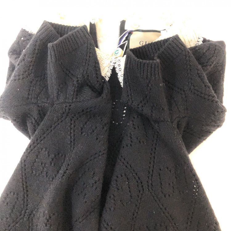 Gucci Gucci GG Knit Mini Dress with Sequin Collar XS Size XS / US 0-2 / IT 36-38 - 11 Thumbnail