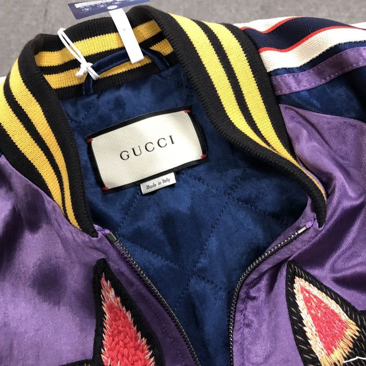 Gucci Gucci Embroidered Animal Bomber Jacket Size 40 Size S / US 4 / IT 40 - 6 Thumbnail