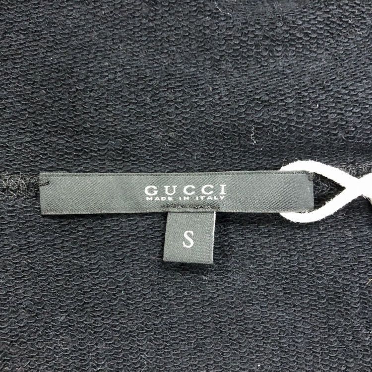 Gucci Gucci Black Logo Zip-up Hoodie Size S Size US S / EU 44-46 / 1 - 3 Thumbnail