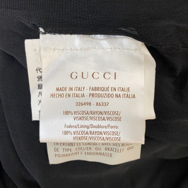 Gucci Gucci Tie Neck Viscose Blouse Size M Size M / US 6-8 / IT 42-44 - 4 Thumbnail