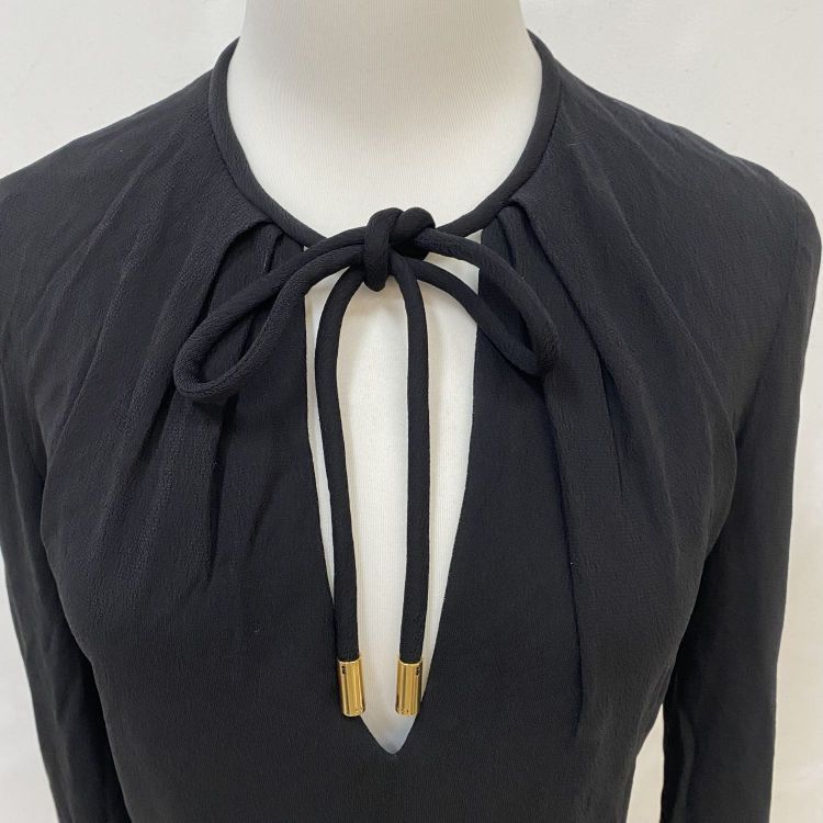 Gucci Gucci Tie Neck Viscose Blouse Size M Size M / US 6-8 / IT 42-44 - 6 Thumbnail