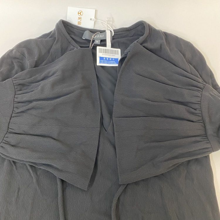 Gucci Gucci Tie Neck Viscose Blouse Size M Size M / US 6-8 / IT 42-44 - 9 Thumbnail
