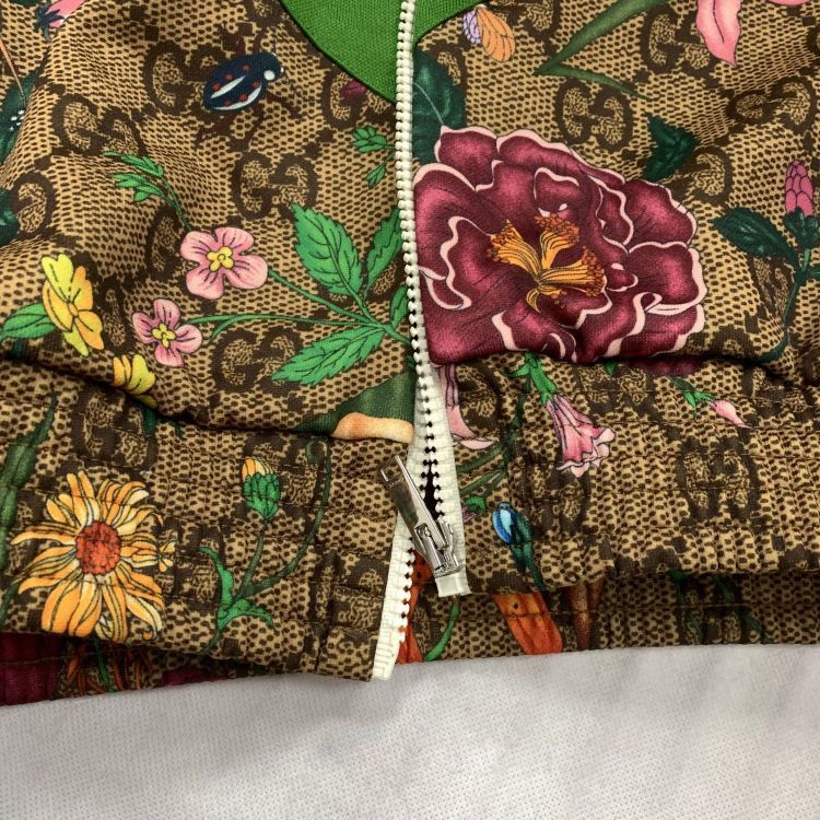 Gucci Gucci Floral GG Print Track Jacket Size XXS Size XXS / US 00 / IT 34 - 6 Thumbnail