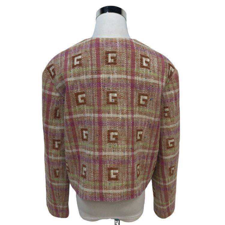 Gucci Gucci Plaid G Logo Jacket Size 40 Size S / US 4 / IT 40 - 2 Thumbnail