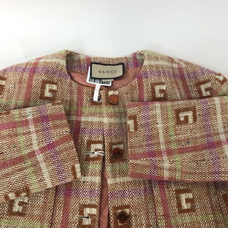 Gucci Gucci Plaid G Logo Jacket Size 40 Size S / US 4 / IT 40 - 9 Thumbnail