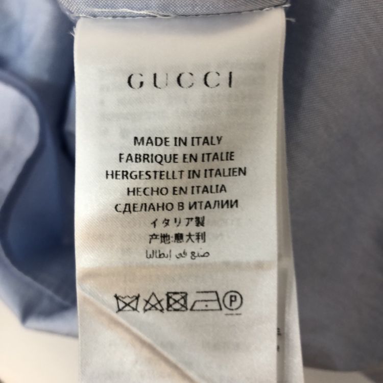 Gucci Gucci Floral Embroidered Button Up Shirt Size 44 Size M / US 6-8 / IT 42-44 - 5 Thumbnail