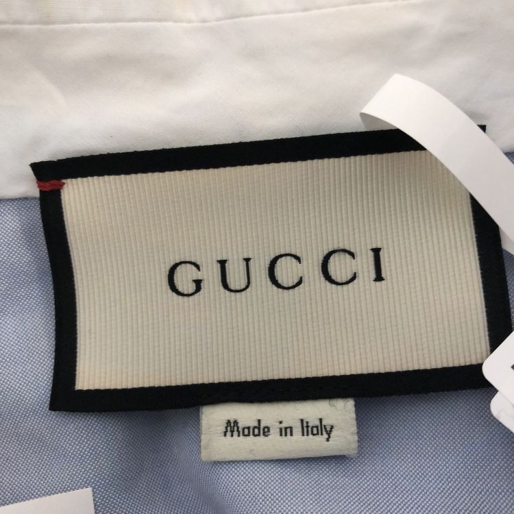 Gucci Gucci Floral Embroidered Button Up Shirt Size 44 Size M / US 6-8 / IT 42-44 - 3 Thumbnail