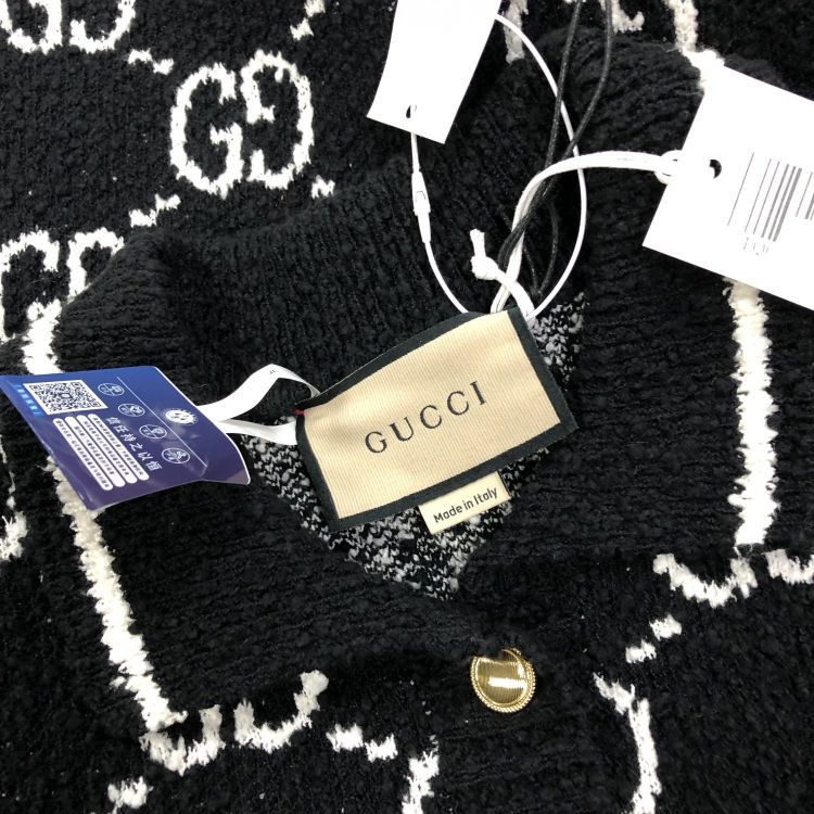 Gucci Gucci GG Logo Knit Polo Shirt Size XS Size XS / US 0-2 / IT 36-38 - 5 Thumbnail