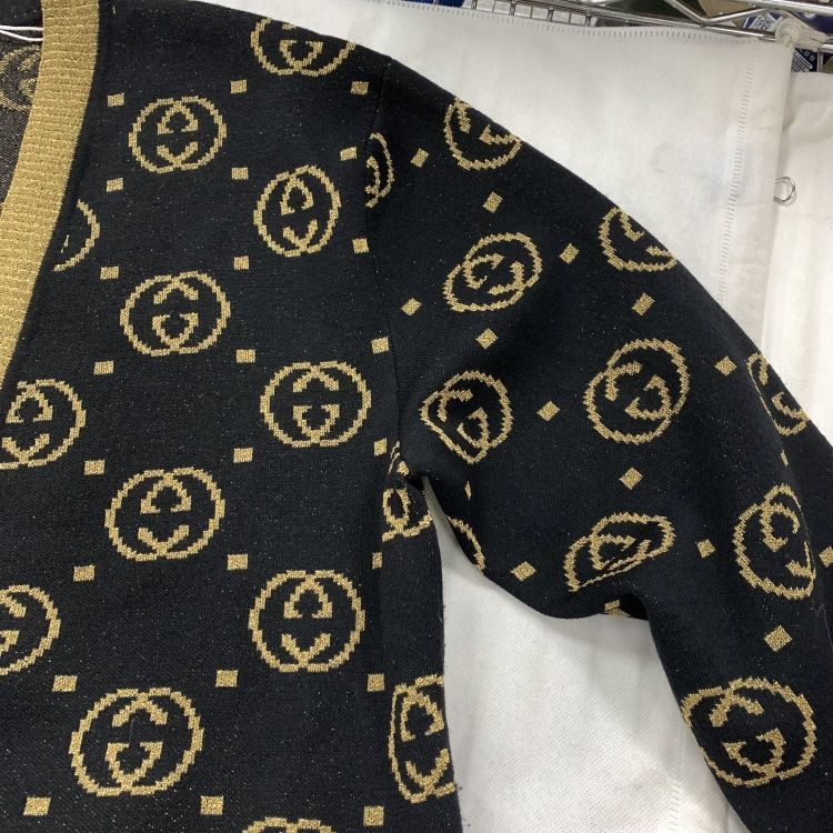 Gucci Gucci GG Logo Knit Cardigan Size XS Size XS / US 0-2 / IT 36-38 - 7 Thumbnail