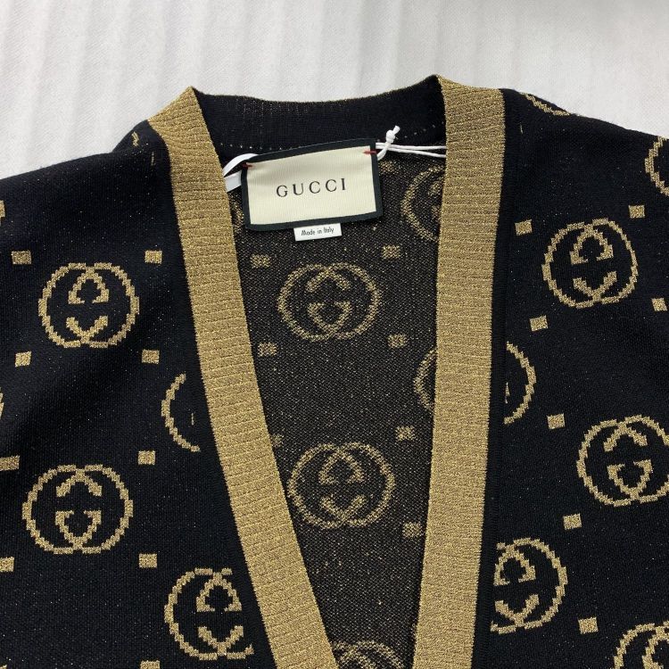 Gucci Gucci GG Logo Knit Cardigan Size XS Size XS / US 0-2 / IT 36-38 - 6 Thumbnail
