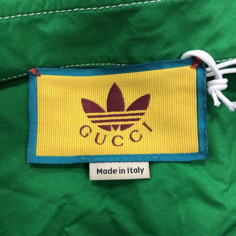 Gucci Gucci x Adidas Green Button Up Shirt Size 38 Size XS / US 0-2 / IT 36-38 - 3 Thumbnail