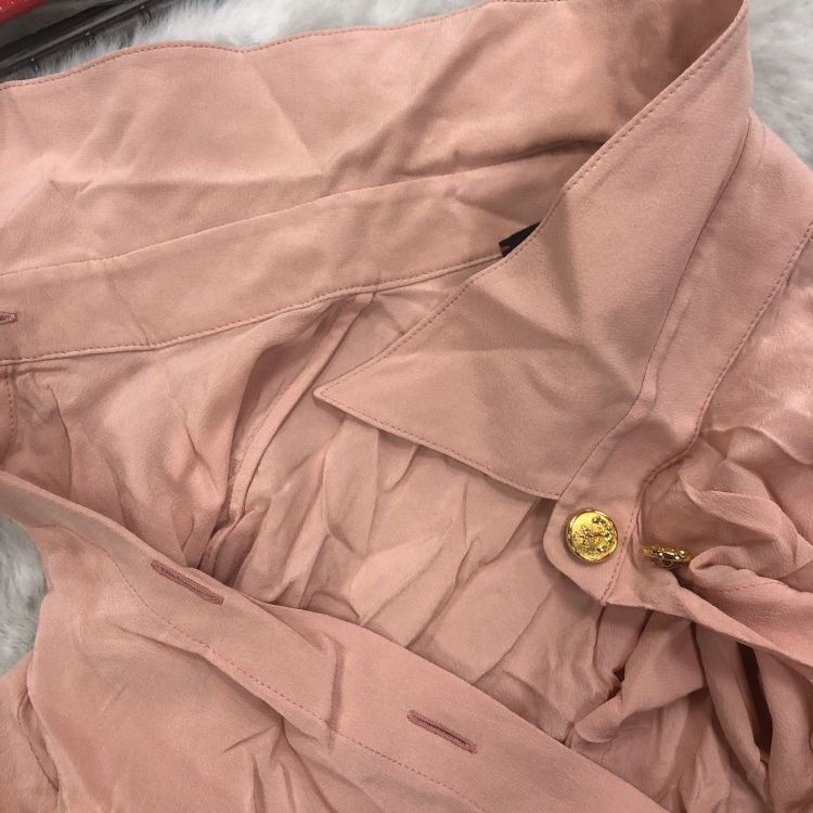Gucci Gucci Silk Button Up Shirt Size 40 Size S / US 4 / IT 40 - 5 Thumbnail