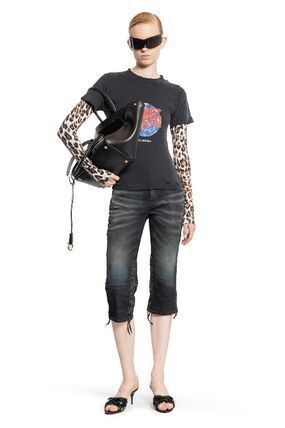 Balenciaga stretch cotton denim jeans in black Size 25" / US 0 / IT 36 - 3 Thumbnail