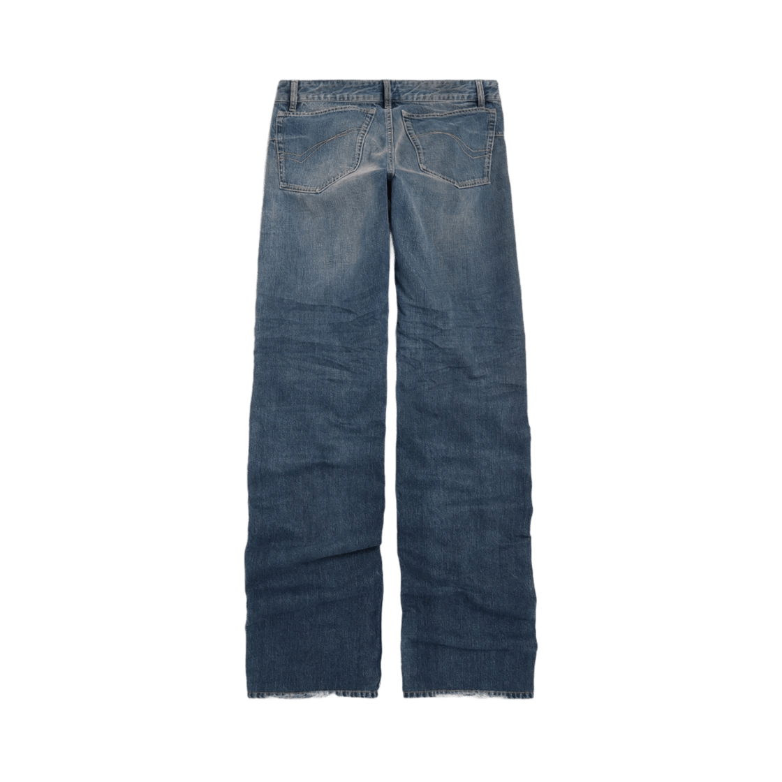 Balenciaga fitted low-waist pants blue Size US 31 - 2 Thumbnail