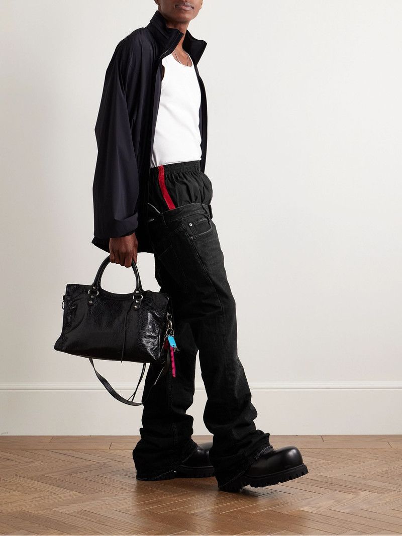 Balenciaga layered flared jeans black Size US 33 - 2 Thumbnail
