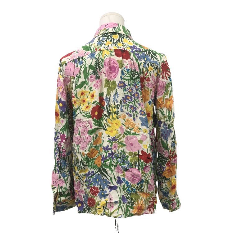Gucci Gucci Floral Silk Blouse Size 40 Size S / US 4 / IT 40 - 2 Thumbnail
