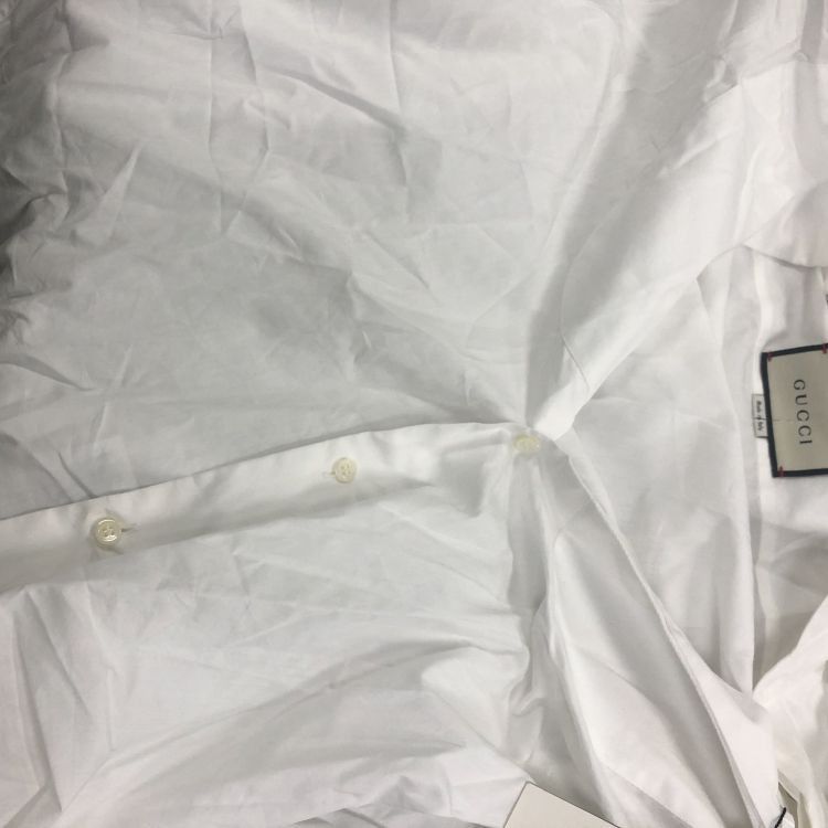 Gucci Gucci Formal Cotton Button Up Shirt Size M Size US M / EU 48-50 / 2 - 7 Thumbnail