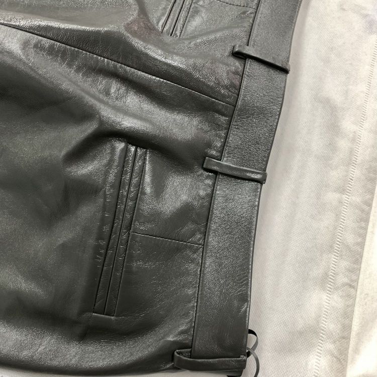 Gucci Gucci Leather Shorts Size 40 Size 27" / US 4 / IT 40 - 10 Thumbnail