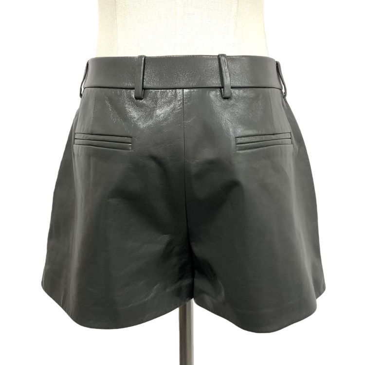 Gucci Gucci Leather Shorts Size 40 Size 27" / US 4 / IT 40 - 2 Thumbnail