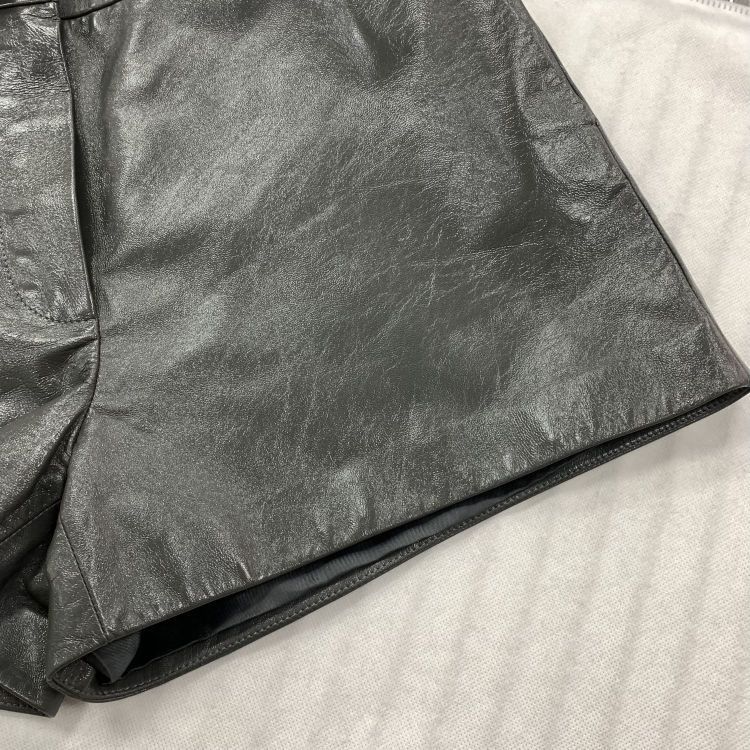 Gucci Gucci Leather Shorts Size 40 Size 27" / US 4 / IT 40 - 8 Thumbnail