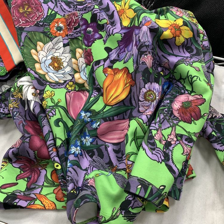 Gucci Gucci Floral Animal Print Hooded Mini Dress Size S Size S / US 4 / IT 40 - 10 Thumbnail