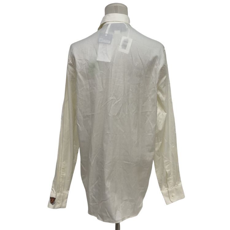 Gucci Gucci Ram Head Embroidered Button Up Shirt Size M Size US XXS / EU 40 - 2 Thumbnail