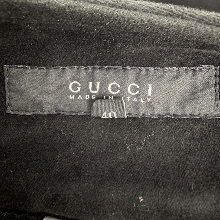 Gucci Gucci Gold Button Mini Skirt Size 40 Size 27" / US 4 / IT 40 - 3 Thumbnail