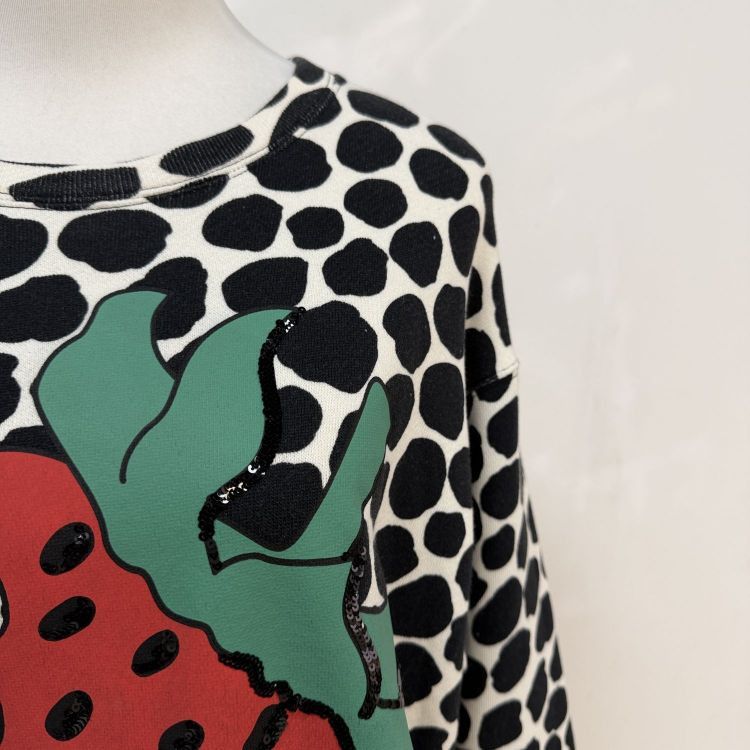 Gucci Gucci Strawberry Print Sweatshirt XS Size US XS / EU 42 / 0 - 8 Thumbnail