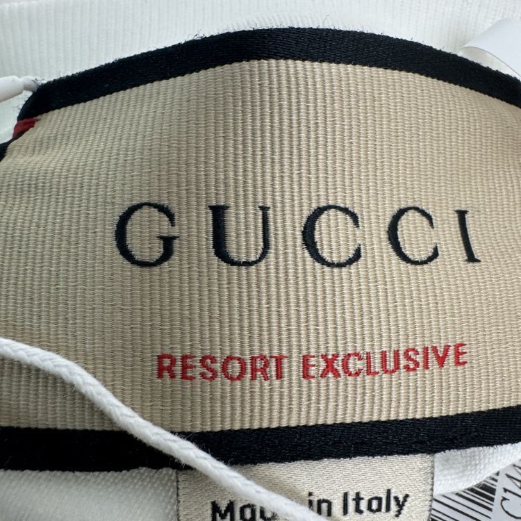 Gucci Gucci Palm Tree Embroidered T-Shirt Size M Size US M / EU 48-50 / 2 - 3 Thumbnail