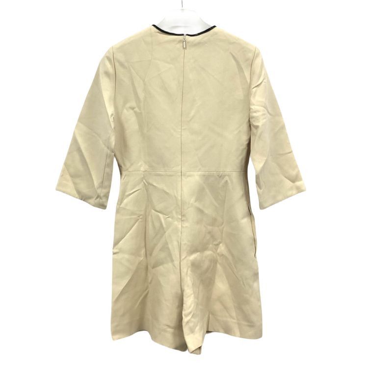 Gucci Gucci Beige Silk Wool Jumpsuit Size 40 Size 27" / US 4 / IT 40 - 2 Thumbnail
