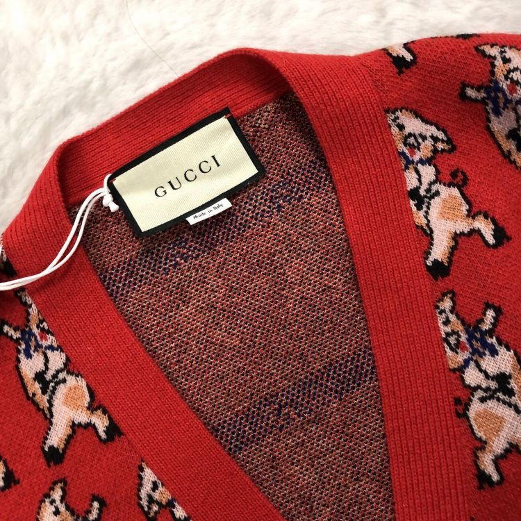 Gucci Gucci Animal Print Cardigan Size S Size US S / EU 44-46 / 1 - 7 Thumbnail