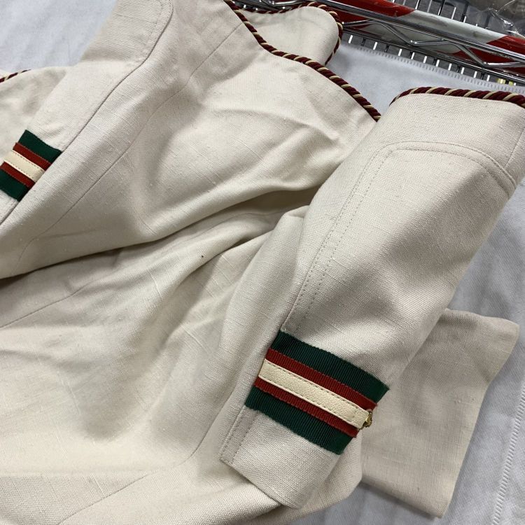 Gucci Gucci Horsebit Web Detail Blazer Size 36 Size XS / US 0-2 / IT 36-38 - 6 Thumbnail