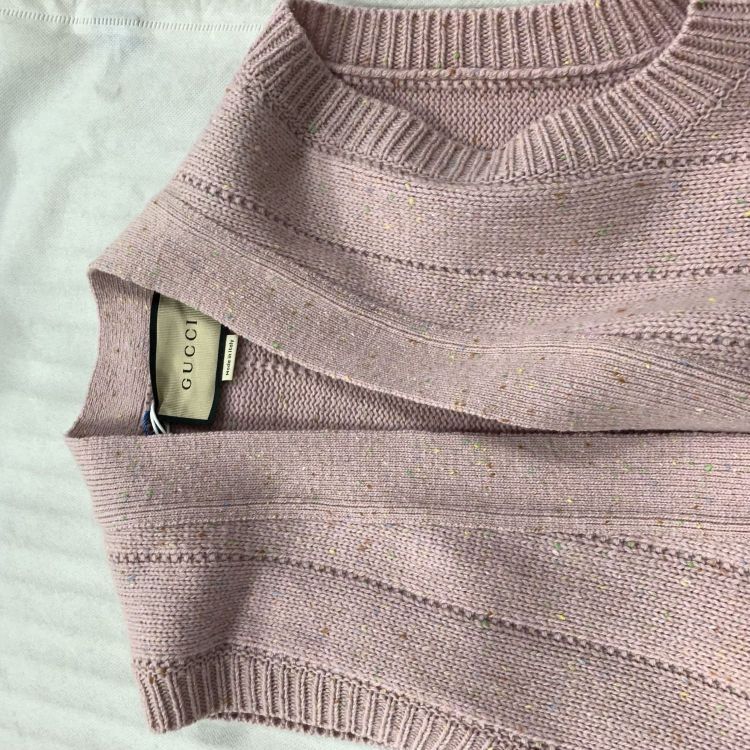 Gucci Gucci Pink Wool Cardigan XS Size XS / US 0-2 / IT 36-38 - 8 Thumbnail