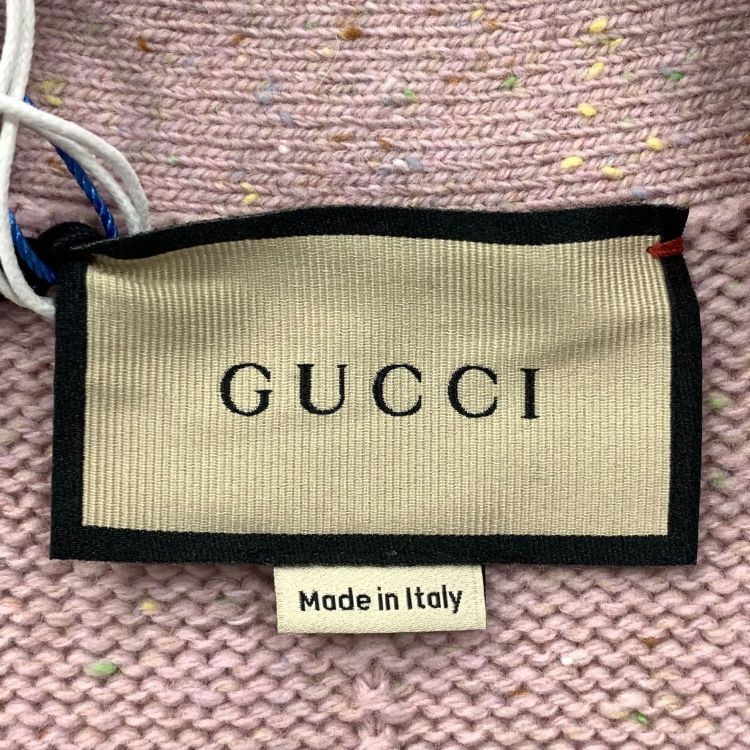 Gucci Gucci Pink Wool Cardigan XS Size XS / US 0-2 / IT 36-38 - 3 Thumbnail