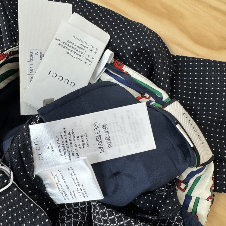 Gucci Gucci Polka Dot Pants Size 36 Size 25" / US 0 / IT 36 - 8 Thumbnail