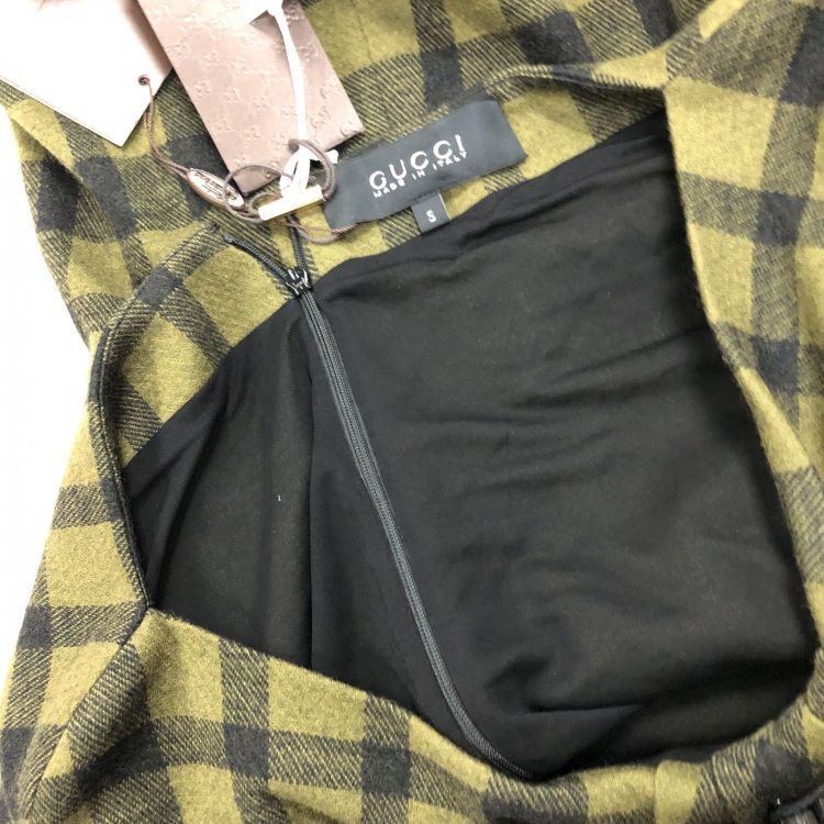 Gucci Gucci Plaid Midi Dress Size S Size S / US 4 / IT 40 - 7 Thumbnail