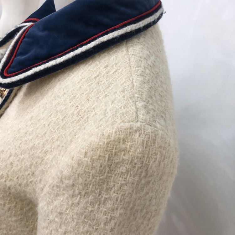 Gucci Gucci Tweed Wool Blend Coat Size 38 Size XS / US 0-2 / IT 36-38 - 8 Thumbnail