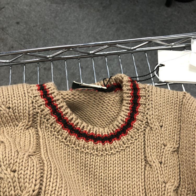 Gucci Gucci Cable Knit Stripe Sweater Size 6 Size XXS / US 00 / IT 34 - 6 Thumbnail