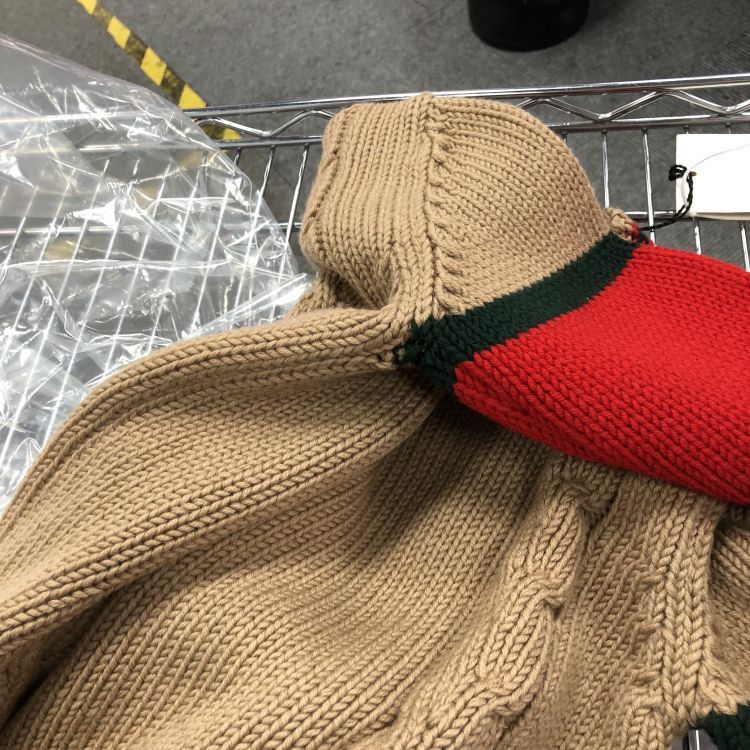 Gucci Gucci Cable Knit Stripe Sweater Size 6 Size XXS / US 00 / IT 34 - 8 Thumbnail