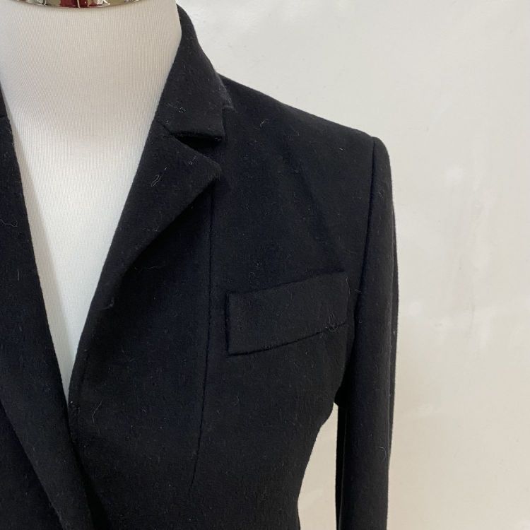 Gucci Gucci Black Wool Coat Size 38 Size XS / US 0-2 / IT 36-38 - 7 Thumbnail