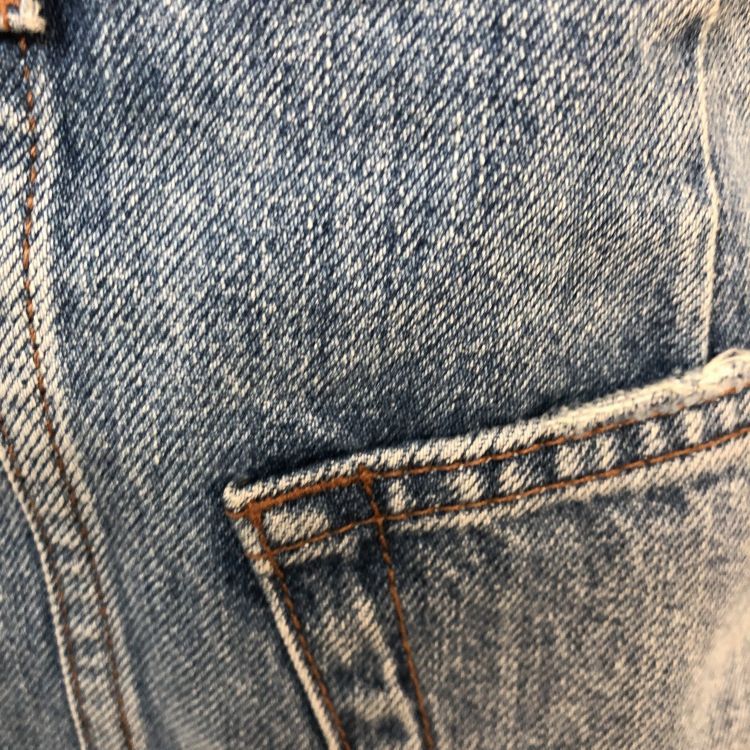 Gucci Gucci Apple Embroidered Denim Mini Skirt Size 36 Size 25" / US 0 / IT 36 - 5 Thumbnail