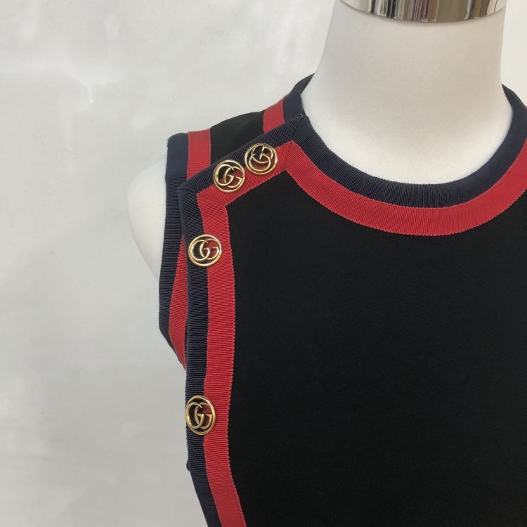 Gucci Gucci Color-block Midi Dress Size S Size S / US 4 / IT 40 - 6 Thumbnail