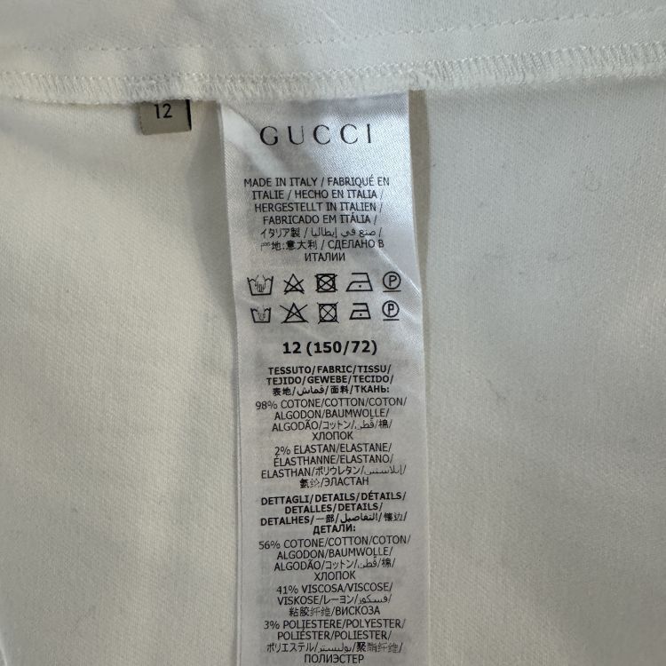 Gucci Gucci Strawberry Embroidered Mini Dress Size 12 Size S / US 4 / IT 40 - 4 Thumbnail