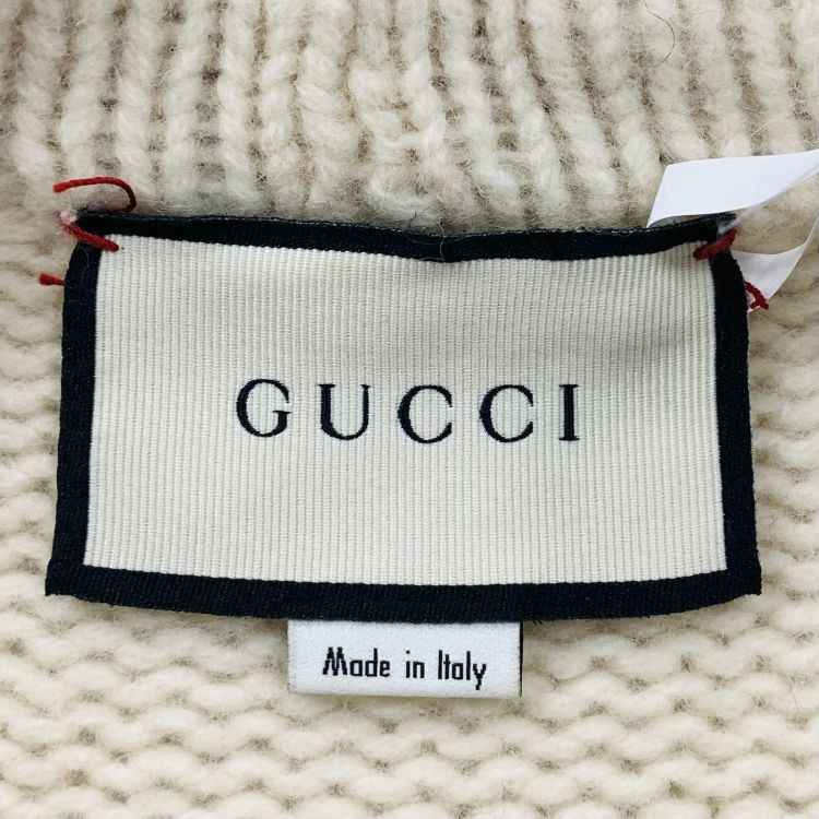 Gucci Gucci Cable Knit Cardigan Size L Size US L / EU 52-54 / 3 - 3 Thumbnail